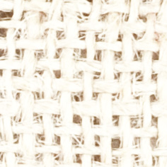 Jutebeutel, 6 x 10cm, weiß, mit Zugband