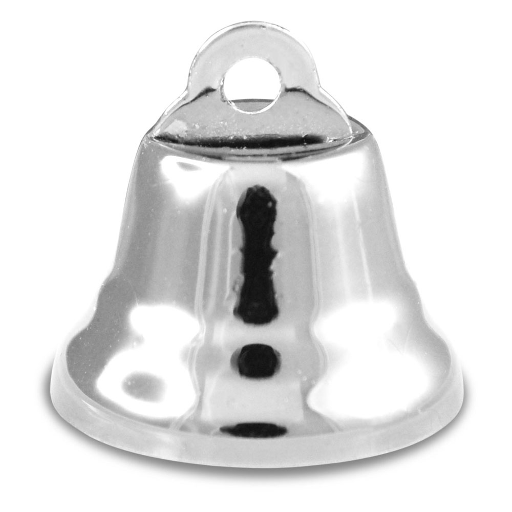 Glocken, ø ca.32 mm, 3 Stück, vernickelt