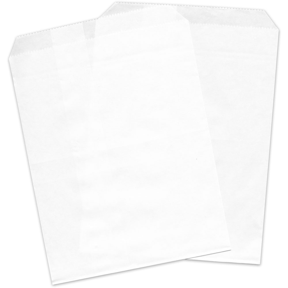 Papiertüte, weiß, 13 x 16,5cm, 250 Stück