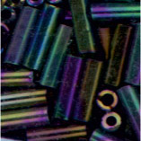 Glasstifte im Döschen, 7x2mm, regenbogen