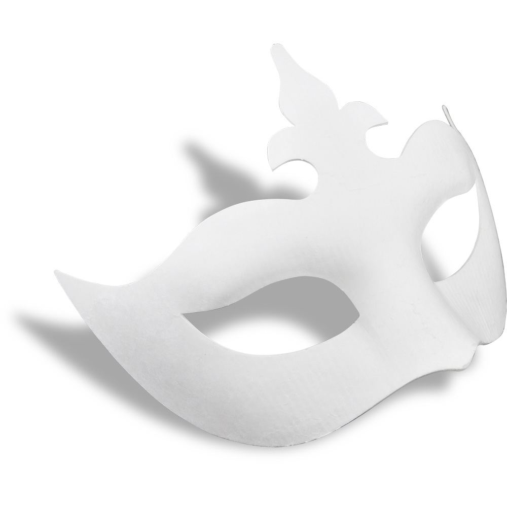 Maske aus Pappmache 18 cm -Prinzessin / Venezia-