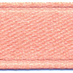 Doppelsatinband 6 mm 50 m p.Rolle -apricot-