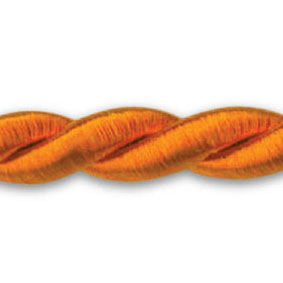 Satin-Kordel, ø 4mm, 50m p.Rolle -orange-