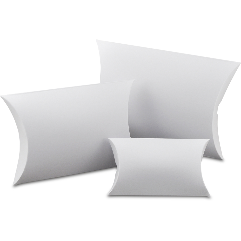 Pillowbox, Set/ 10 Stk. per Btl./ weiß/ 15 x 7,5cm