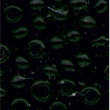 Rocailles im Döschen, 2,5mm, schwarz