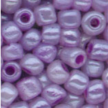 Rocailles im Döschen, 2,5mm, Cylon perlmutt lila