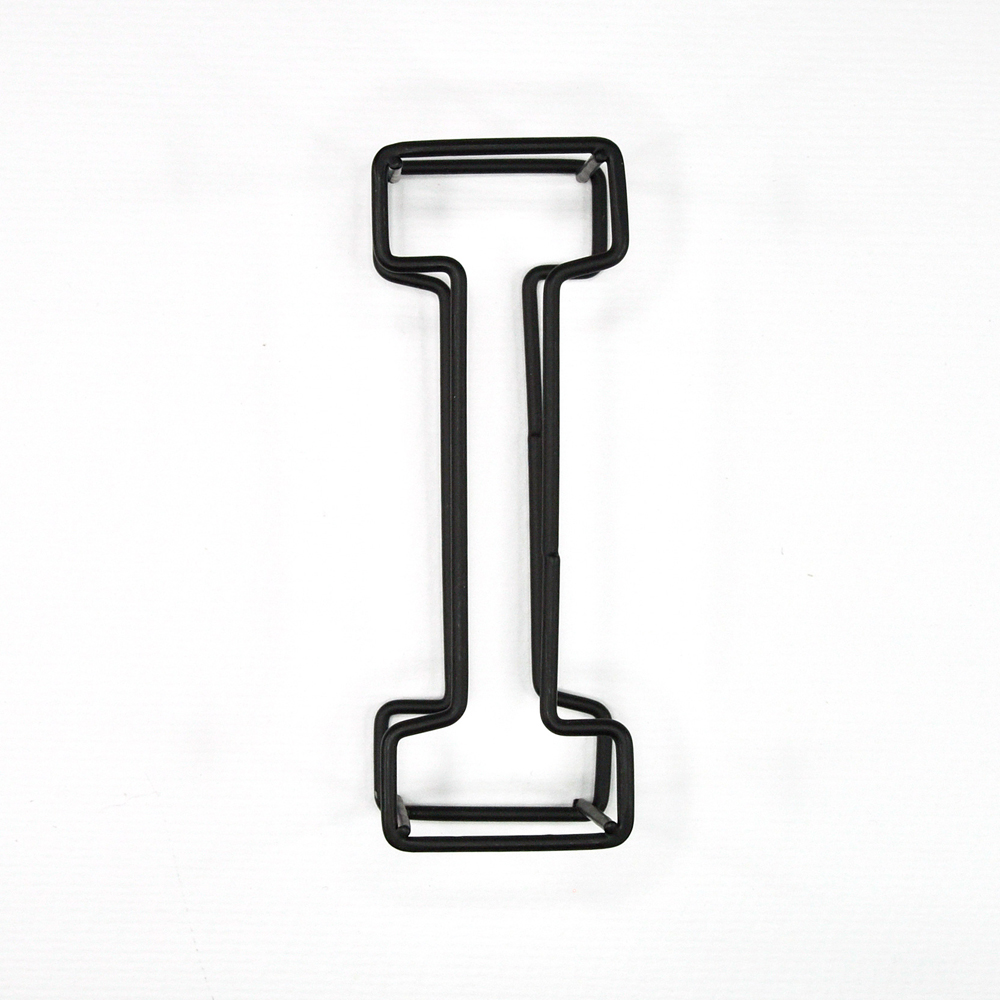 Draht-Buchstaben "I" 9 x 3 x 10cm