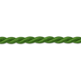 Viskosekordel, ø 2,5mm, 100m p.Rolle -dunkelgrün